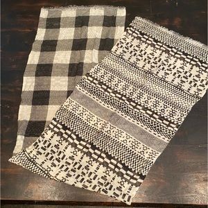 Two sided scarf by Worth.